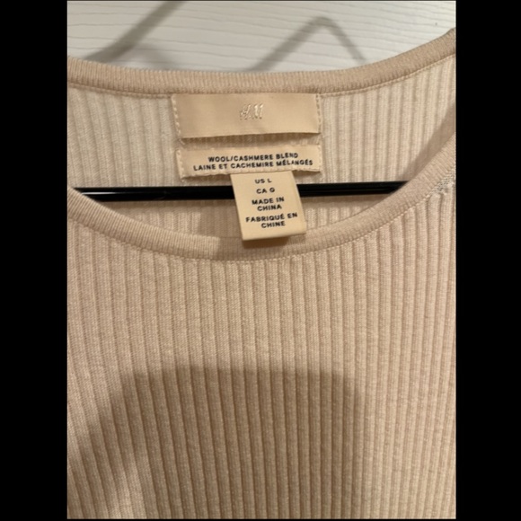 H&M Wool/Cashmere Sweater Size L - Picture 3 of 8